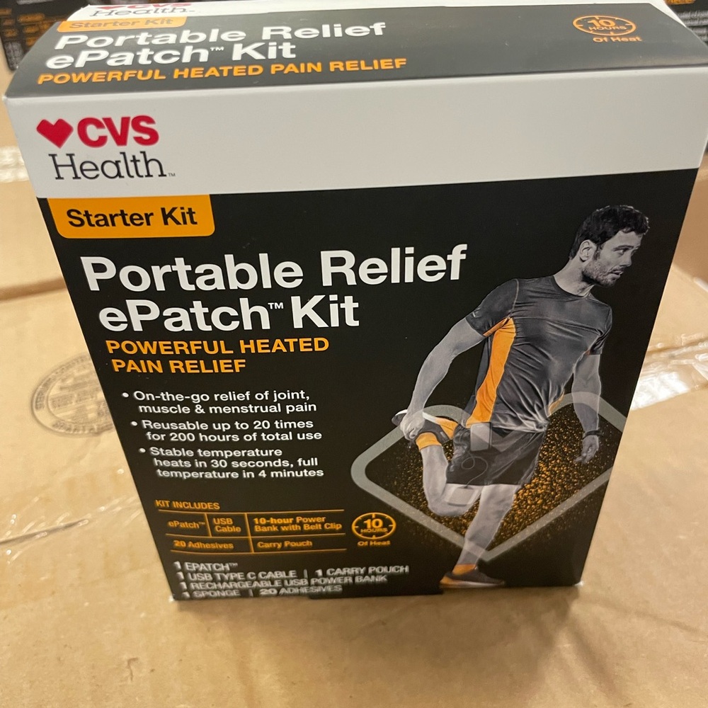 CVS Health Portable Relief ePatch Kit